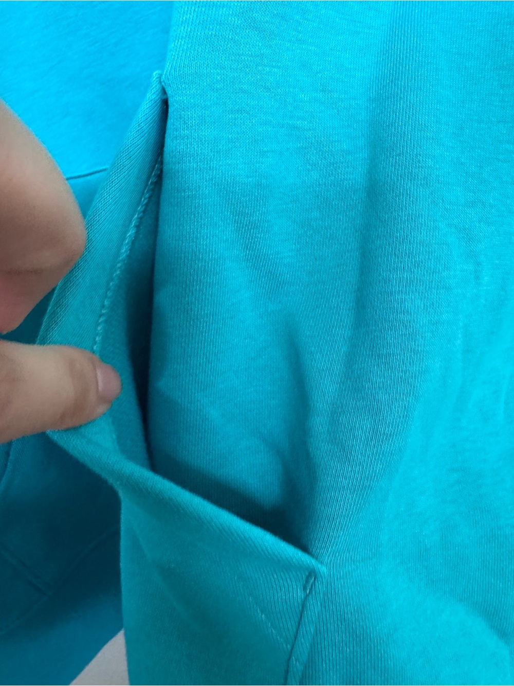NWT Nike Women's Club Fleece Pullover Hoodie teal sz XL - Picture 6 of 8